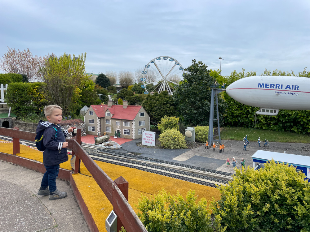 Ben Bertoni at Merrivale Model Village, Great Yarmouth