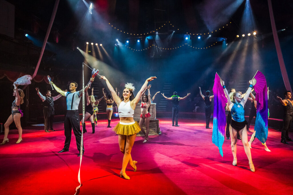 Show at the Hippodrome Circus in Great Yarmouth