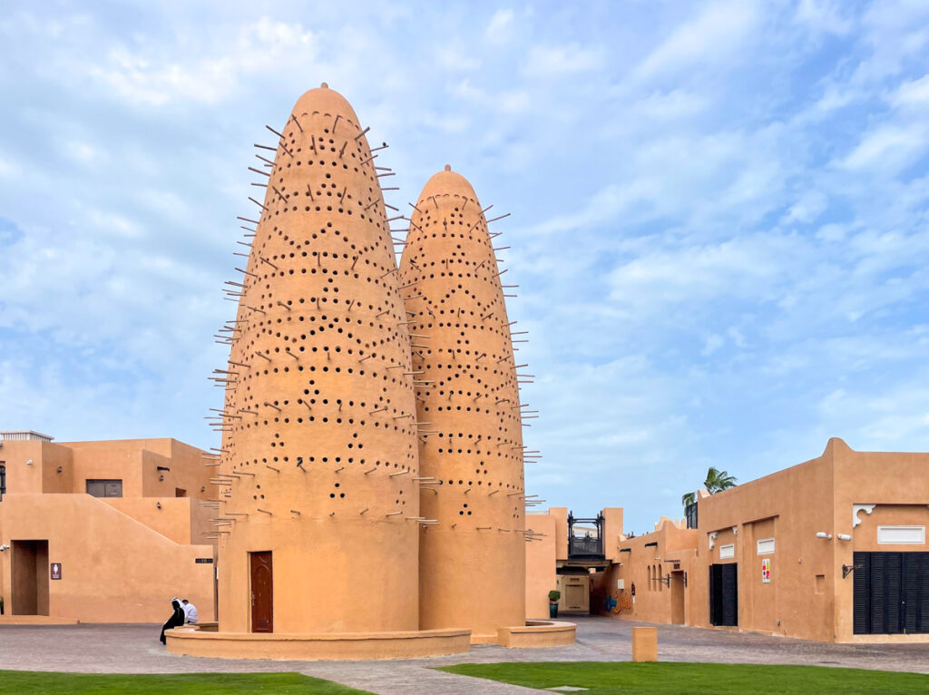 Pidgen Towers in Katara Cultural Village, Doha