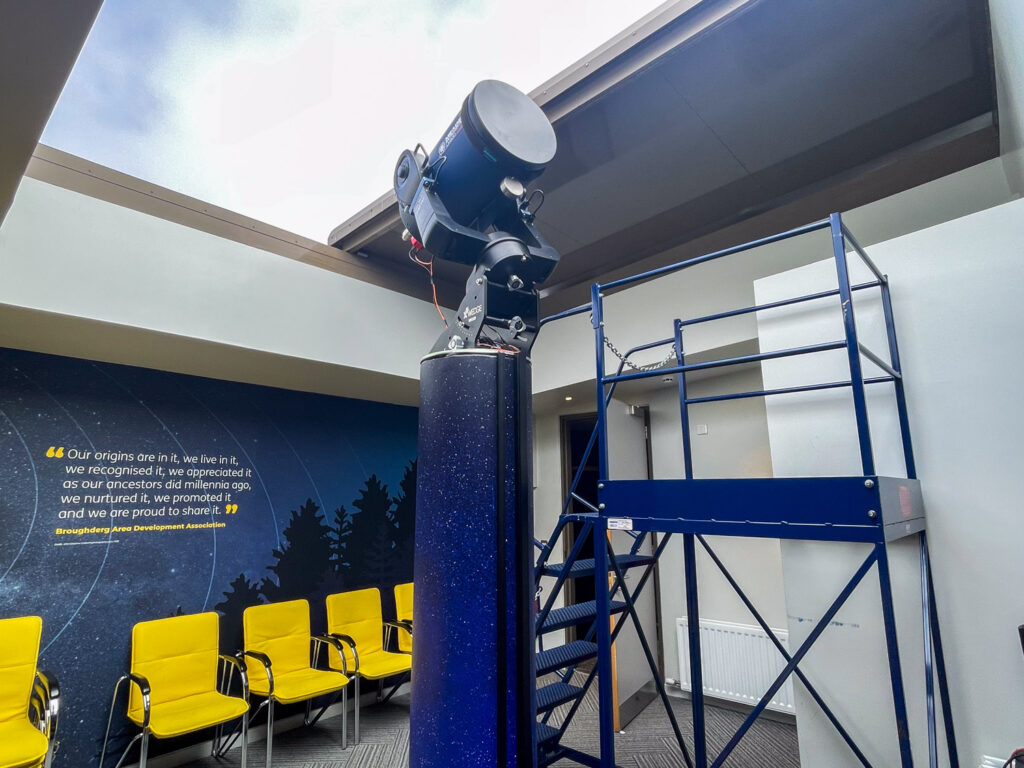 Wedge telescope at the OM Dark Sky Park Observatory at Omagh, Northern Ireland