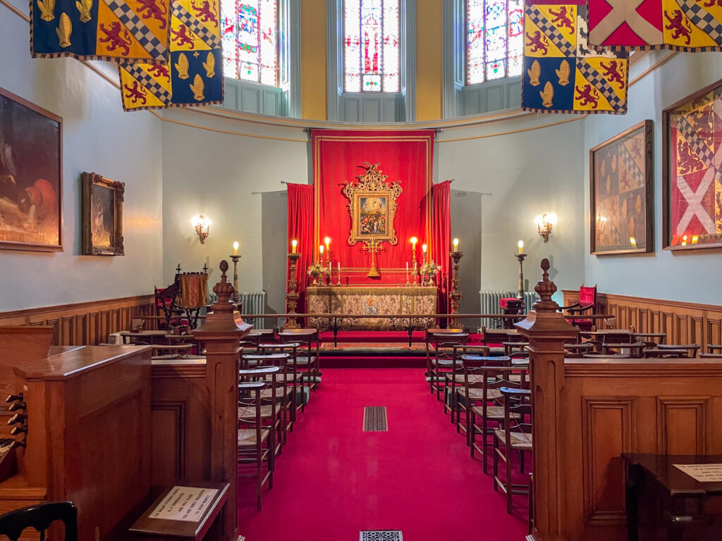 The private chapel at Mount Stewart