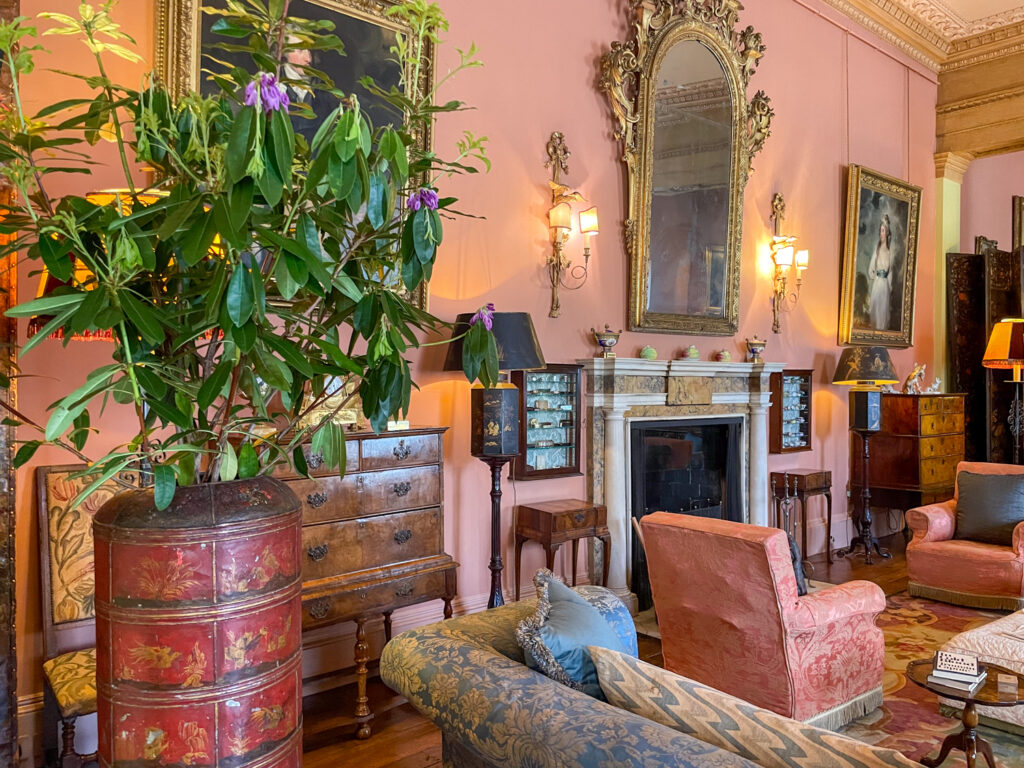Detail of Lady Londonderry's Sitting Room at Mount Stewart House