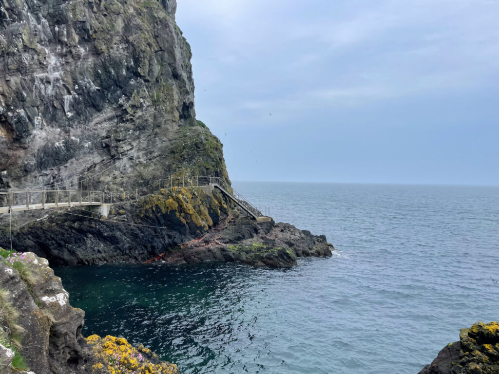View from The Gobbins Path
