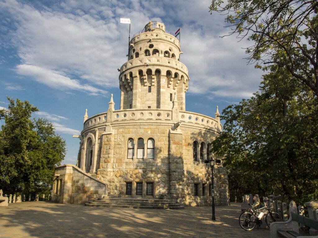 Erzsébet Lookout Tower in Budapest