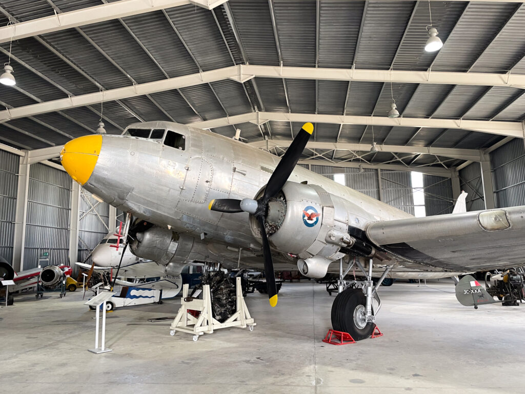 Douglas Dakota at the Malta Aviation Museum