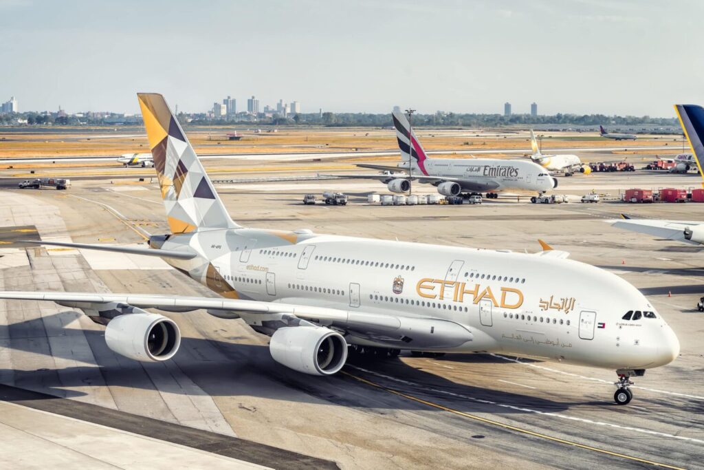Etihad Airways plane