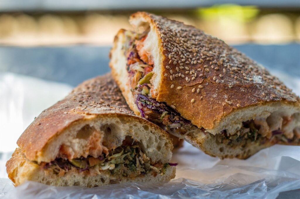 Maltese flatbread ftira