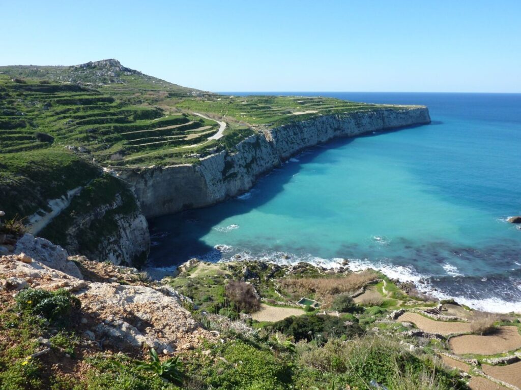Fomm ir-Riħ beach, Malta