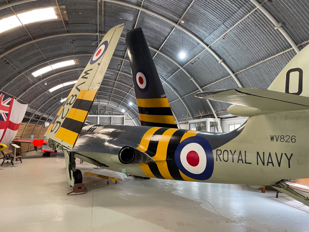 Hawker Sea Hawk at the Malta Aviation Museum