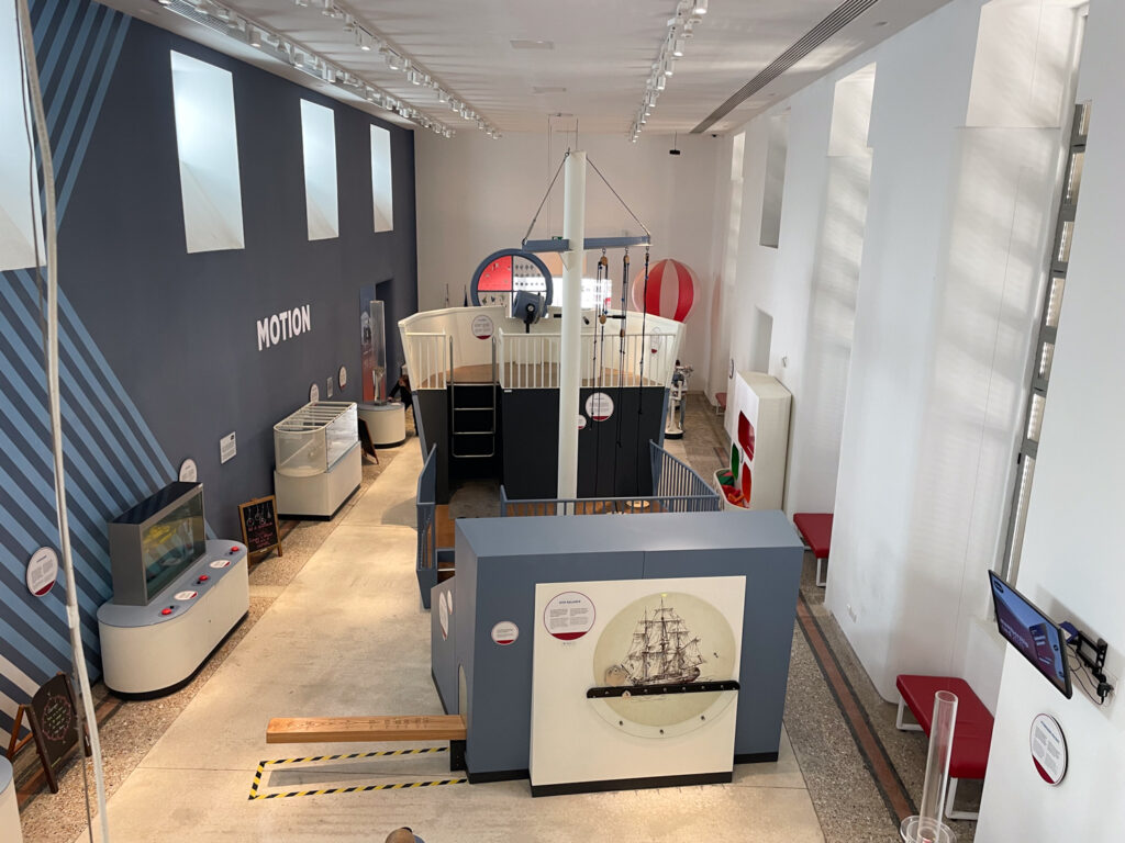 Main Exhibition Hall at the Esplora Interactive Science Centre in Malta