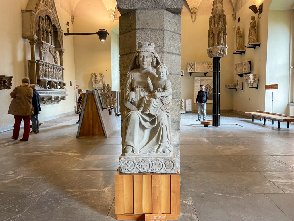 Museum of Ancient Art in the Sforza Castle in Milan