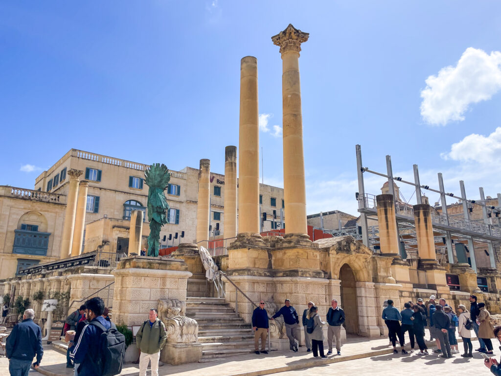 Royal Opera House in Valletta, Malta