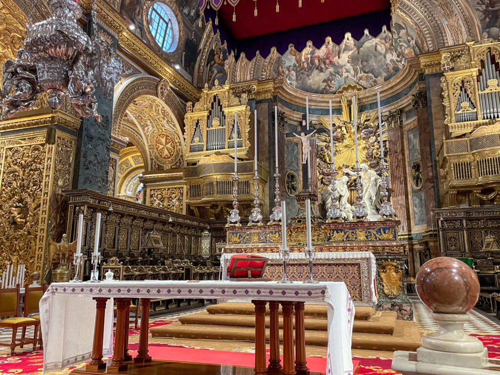 St. John’s Co-Cathedral in Valletta, Malta