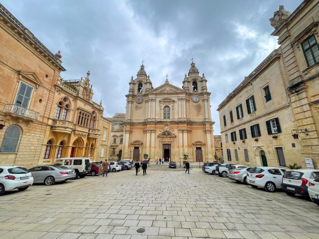 St. Paul's Cathedral in Mdina, Malta