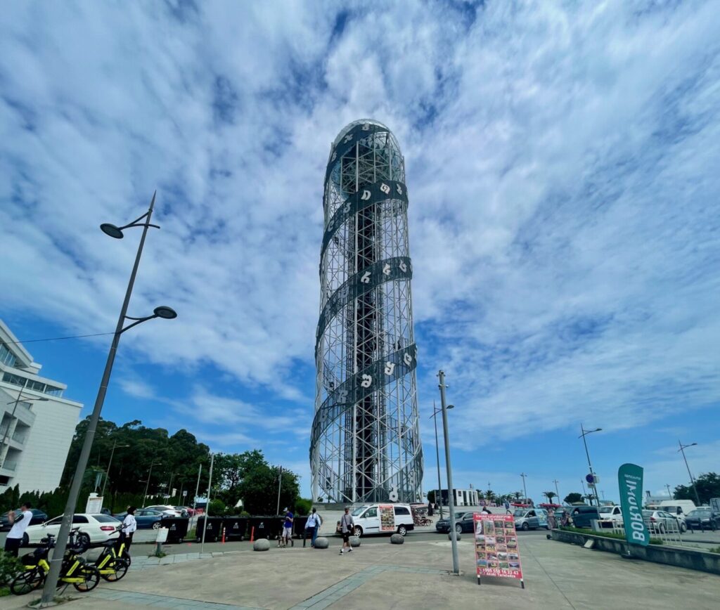 Alphabet Tower in Batumi