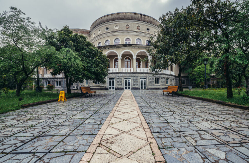 Building of former resort of the Ministry of Defense of the Soviet Union, today Tskaltubo Spa Resort