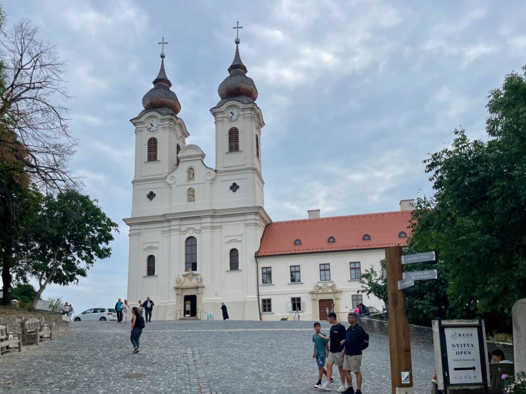 Benedictine Abbey of Tihany, on the shores of Lake Balaton