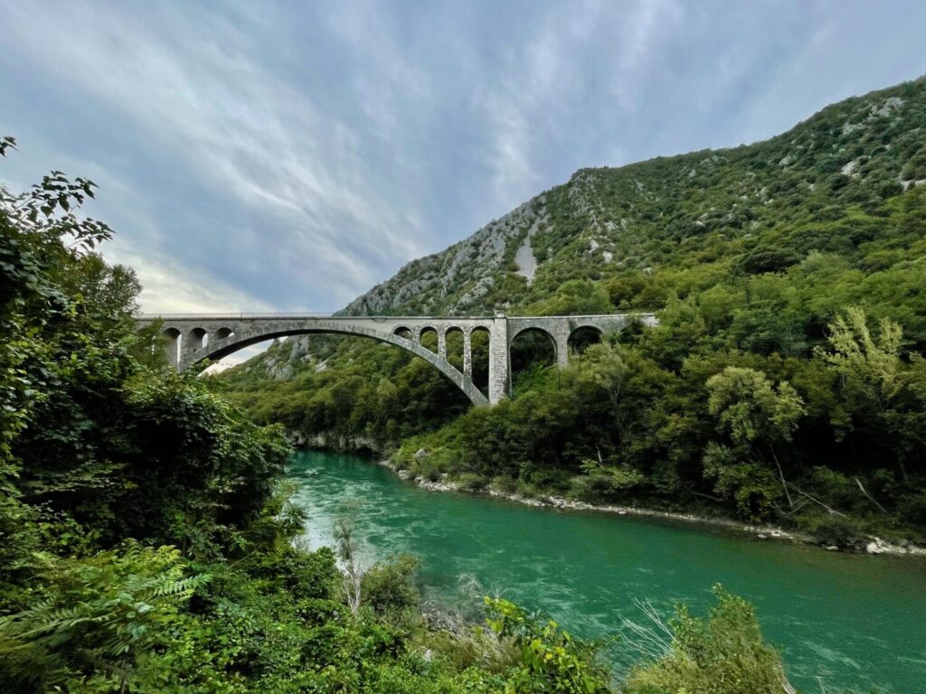Solkan Railway Bridge, Slovenia