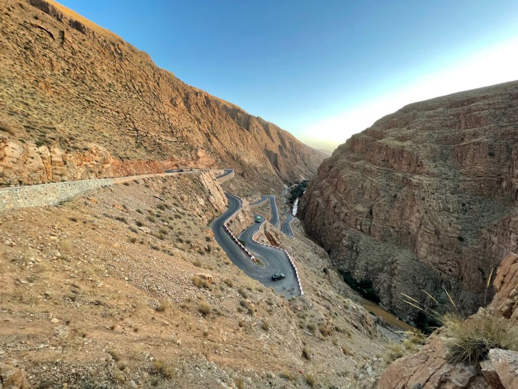 Panoramic road through the Dades Gorges, Morocco