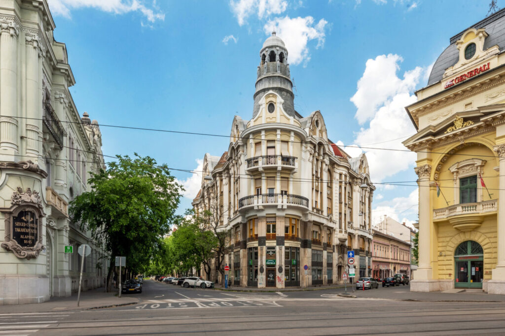 Flatiron Palace in Szeged, Hungary
