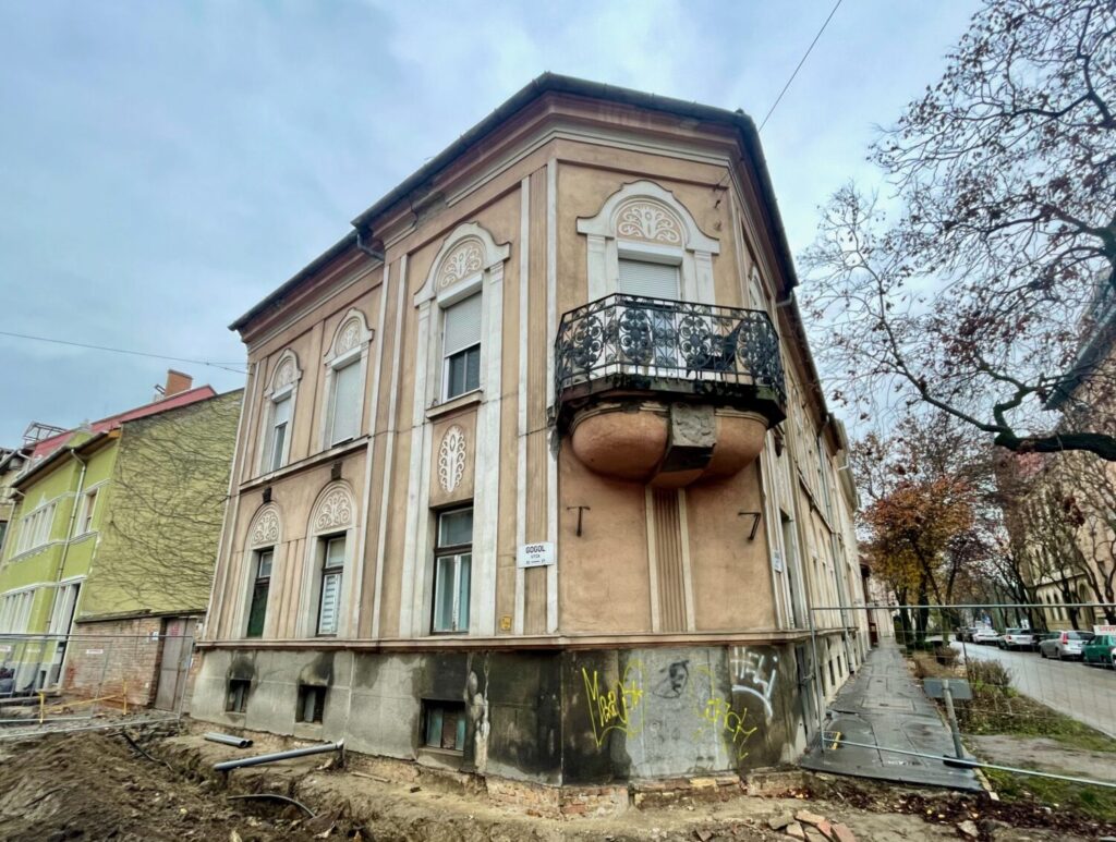 A private house in Gogol Utca, in Szeged, Hungary