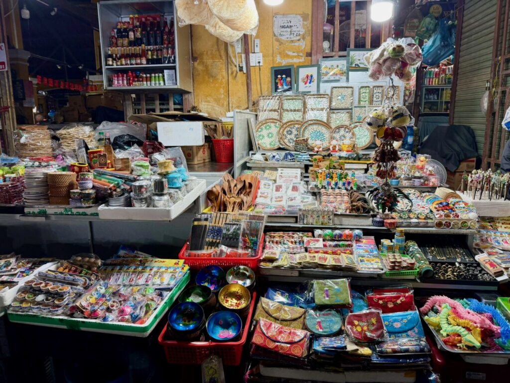 Souvenir shop in Vietnam