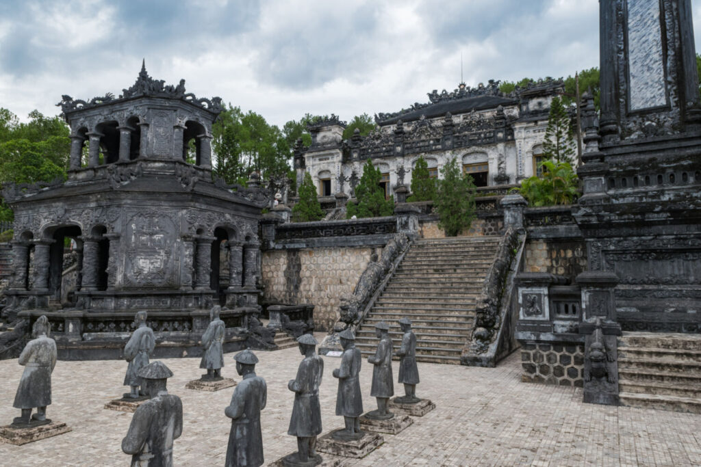 Khai Dinh Tomb in Hue, Vietnam