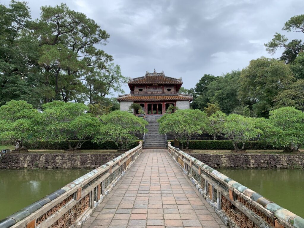 Minh Mang Tomb in Hue, Vietnam