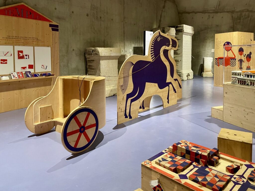 Children’s area at the Museum of Lugdunum, Lyon