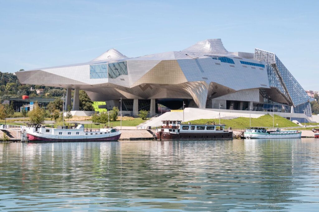 Musée des Confluences in Lyon, at the meeting point of the Rhône and Saône rivers