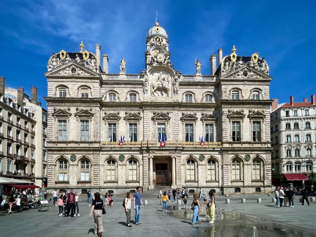 Lyon City Hall in Place des Terreaux
