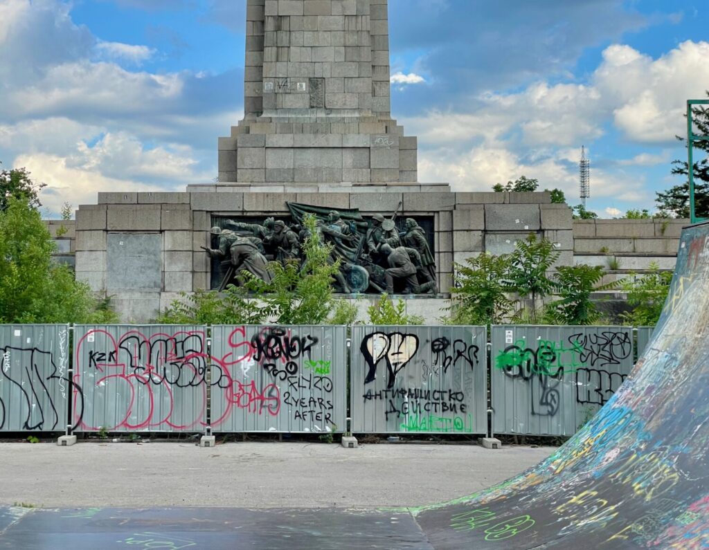 The Soviet Army Monument remains one of the most controversial sites in Sofia