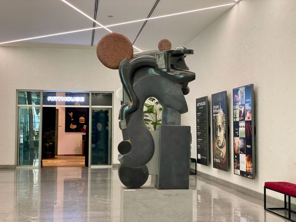 Interior of the Georgian National Museum of Fine Arts in Tbilisi